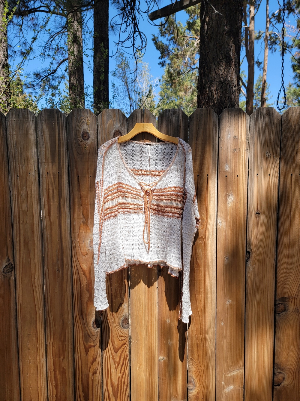 FP Summer Crochet Sweater